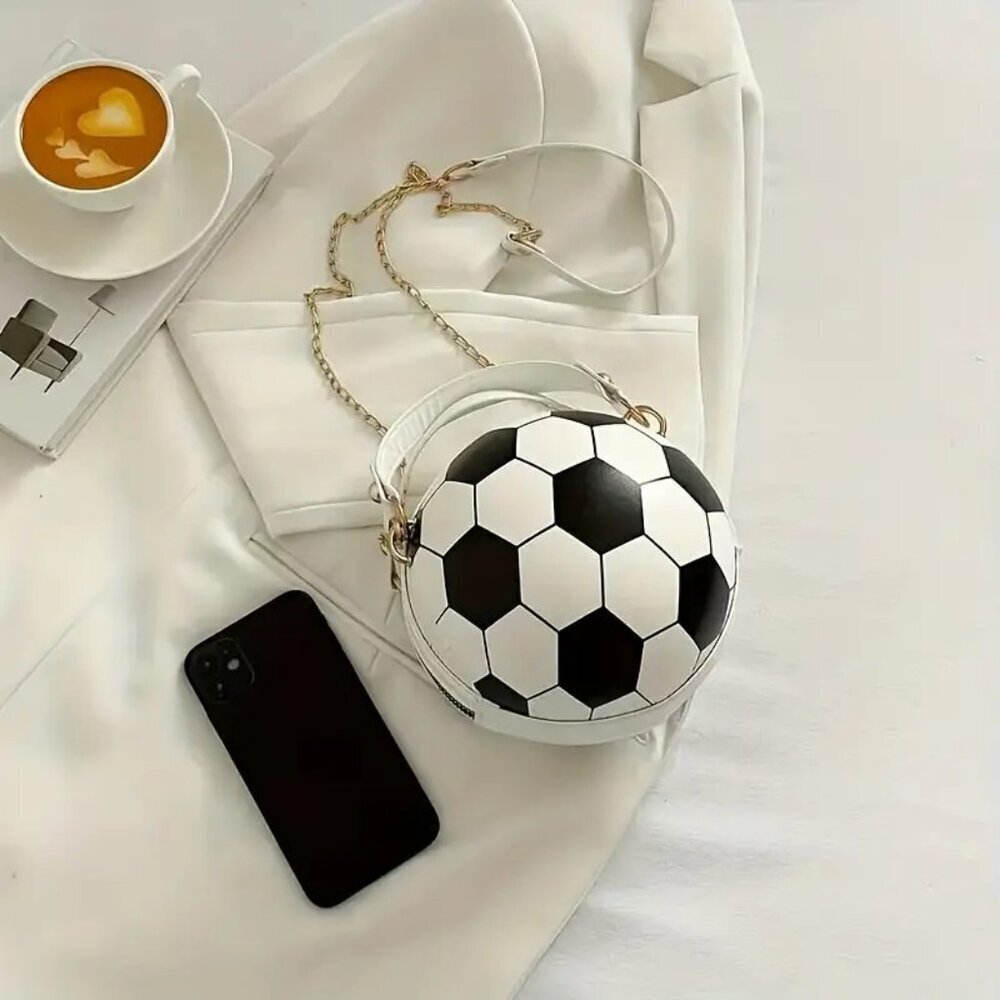 Soccer Shape Novelty Bag NWT - Picture 6 of 6